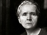 INTELLIGENT LIFE MAGAZINE SEPT / OCT 2011 Inspiring Women Supplement circa 1931: Polish-born French physicist, Marie Curie (1867 - 1934). (Photo by Hulton Archive/Getty Images) black & white;format portrait;female;elderly;furniture;chair;Roles & Occupations;Personality;French;Polish;P 79440;P/CURIE/MARIE