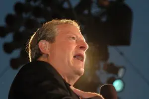 Al Gore at a Special Outdoor Screening of 