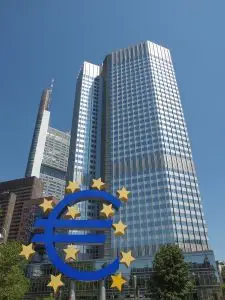 European Central Bank in Frankfurt am Main Germany