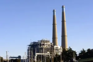 Moss Landing power plant in California, now a home for battery storage