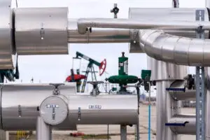 Oil sands pump facility