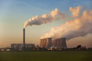 A coal fired power station in Lincolnshire in the United Kingdom.
