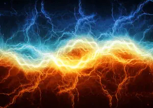 Cold fusion abstract concept