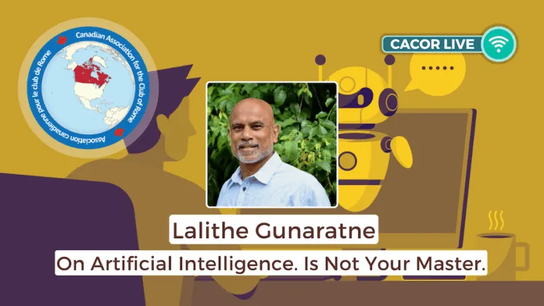 Lalith Gunaratne: AI Is Not Your Master: Reclaiming Human Power in the Age of Machines