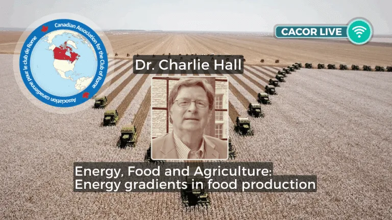 Dr. Charlie Hall on Energy, Food and Agriculture