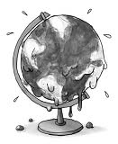 Sweating globe 285x160