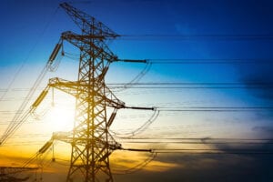 High voltage tower
