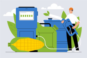 Biofuel illustration