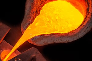 Metal casting process